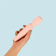 OWNA CARE - VIBRADOR RECARGABLE MASAJEADOR DE ROSADO FLICK