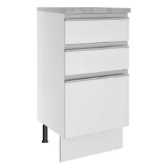 MADESA - Mueble de Cocina Bajo Glamy 40 cm 3 Cajones