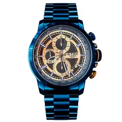 GFORCE - Reloj G-force Original H3675g Cronografo Acero + Estuche