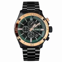 GFORCE - Reloj G-force Original H3840g Cronografo Acero + Estuche