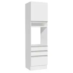 MADESA - Mueble de Cocina para Hornos Glamy 60 cm Blanco