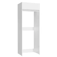 MADESA - Mueble de Cocina para Nevera Glamy 1 Puerta Abatible