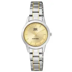 Q&Q - Reloj Qyq Q947j400y Casual Acero Mujer Dama + Estuche