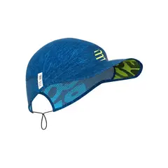 COMPRESSPORT - Gorra Multisport Azul Con Visera Ajustable