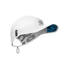 COMPRESSPORT - Gorra Multisport Blanca Con Visera Ajustable