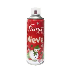 FRANCO ARTE - Nieve Artificial Franco Arte, Decorativa De Navidad X 300 Ml