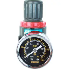 POWER - Regulador De Presión De Aire De ¼ Mini Económico 130PSI