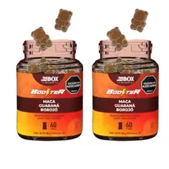 THE GUMMY BOX - COMBO X2 Gomitas suplementos deep love con maca guaraná y borojó