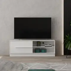 BERTOLINI - Mueble para TV Hawai De 60 en MDP Con Puerta Corrediza