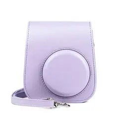 GENERICO - Estuche para cámara instax mini 12/11/ 9 - Lila
