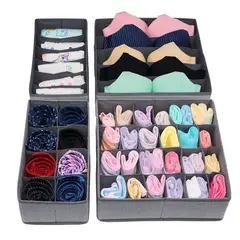 ONE PIXEL - Organizador Ropa Interior Divisor Cajones Set X4