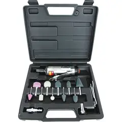 POWER - Motortool Mototool Neumático De ¼ Pequeño Trabajo Pesado Kit