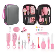 JON DI GROUP SAS - Kit de Aseo para Bebe y Cuidado de la salud 21 Pcs - Estuche