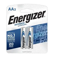 ENERGIZER - Pila Aa Larga Duración Ultimate Lithium L91BP-2 2114
