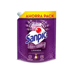 SANPIC - Limpiador Multiusos Lavanda 2 Litros Doypack