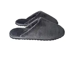 GENERICO - Pantuflas babuchas caballero gris oscuro