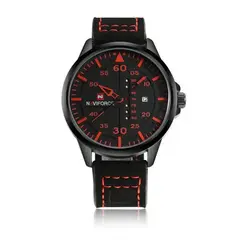 NAVIFORCE - Reloj Original Nf 9074 Cuero Hombre + Estuche