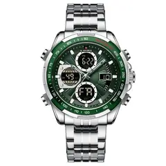 NAVIFORCE - Reloj Original Nf 9197 Acero Inoxidable + Estuche