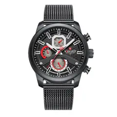 NAVIFORCE - Reloj Original Nf 9211 Acero Inoxidable + Estuche