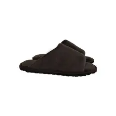 EMAAR HOMEWEAR - Pantuflas babuchas caballero dedos libres marrón