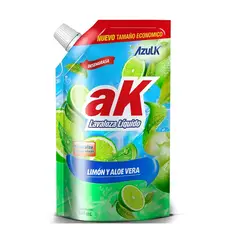 AZUL K - Lava loza Liquido AK-1 Limón y Aloe Vera 360 ml