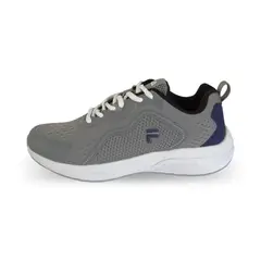 FILA - Tenis Lauher -Gris/Blanco