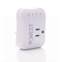 POWEST - Protector Voltaje Multimatic Para Electrodomesticos Tv PS4 Xbox