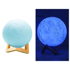 DAYOSHOP - Lampara Planeta Tierra Luminosa 3d.