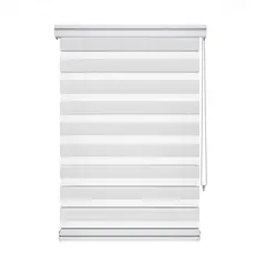 NOVELTY HOME - Cortina Elegance Blanco 80x180 cm