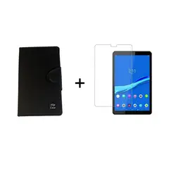 GENERICO - Vidrio + Estuche Agenda Para Lenovo Tab M7 Tb7305f 7