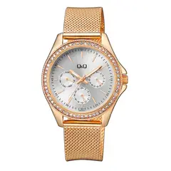 Q&Q - Reloj Mujer Oro Rosa Coleccion De Lujo CE01J011Y