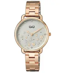 Q AND Q - Reloj Qq Mujer Coleccion De Lujo QZ79J001Y