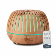 GENERICO - Difusor De Aromas 500ml Luces Led Control Remoto Purificador