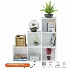 BERTOLINI - Biblioteca Grid 5 Nichos Bertolini-Blanco