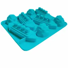 ENFANT'ASY - Molde Infantil En Silicona Para Congelador U Horno Titanic