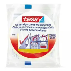 TESA - Cinta De Enmascarar 24 Mm X 25 Mt