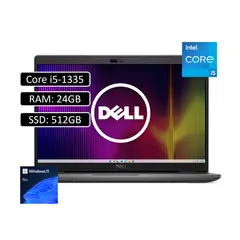 DELL - Portatil Latitude Intel Core i5-1335u Ram 24GB SSD 512GB 14" Win 11 Pro