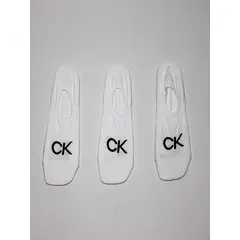 CALVIN KLEIN - Paquete De 3 Medias Con Logo Mujer Blanco