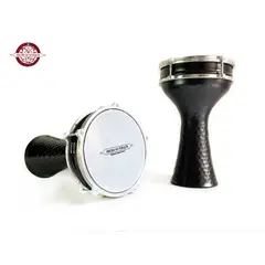 GENERICO - Darbuka Instrumento - Negro Mate martillada.
