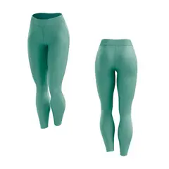 ARMAZI SPORT - LEGGINS DEPORTIVO MUJER DE GIMNASIO STRONG VERDE.