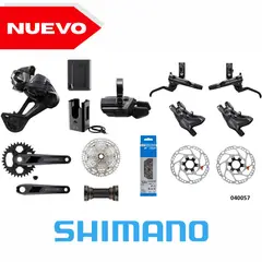 SHIMANO - GRUPO MTB DEORE M6250 12V DI2