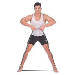 PROFIT - Banda elastica pilates tonificación negro medida 208*22*45mm.