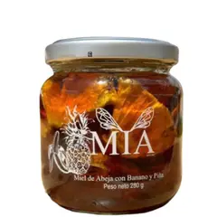 MIA - MIEL DE ABJEAS CON BABANO PIÑA 280gr