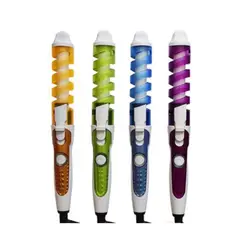 NOVA - Pinza Rizador Encrespador Ondulador Curl Perfect Espiral - ROSA
