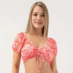 HABY - Top de Baño Estampado Para Mujer