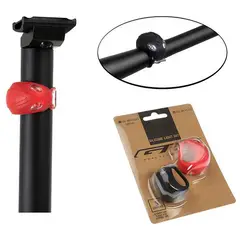 GW - Luz bicicleta delantera y trasera 5lm sapito
