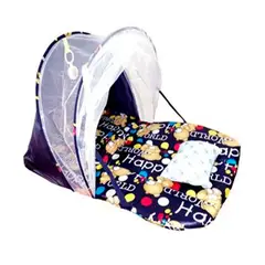 INFANTILES ABBA - Colchoneta Cuna Portátil Para Bebe Con Mosquetero.