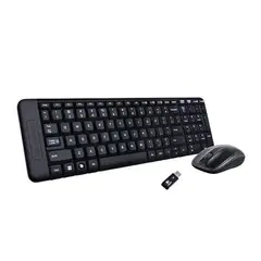 LOGITECH - Combo Teclado y Mouse Inalambrico MK220 En Español