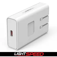 PURE GEAR - Cargador Pared 45W USB C LightSpeed Puregear