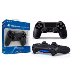SONY - Control joystick inalámbrico PlayStation Dualshock 4 jet black